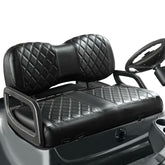 Black and Black Stitching